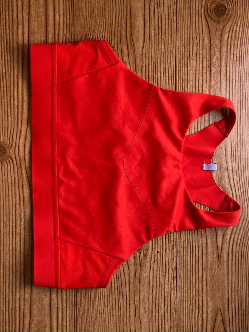 Brooks Drive 3 Pocket Sports Bra 36A/B 36A 36B Running Pockets Salsa Red - Picture 2 of 5